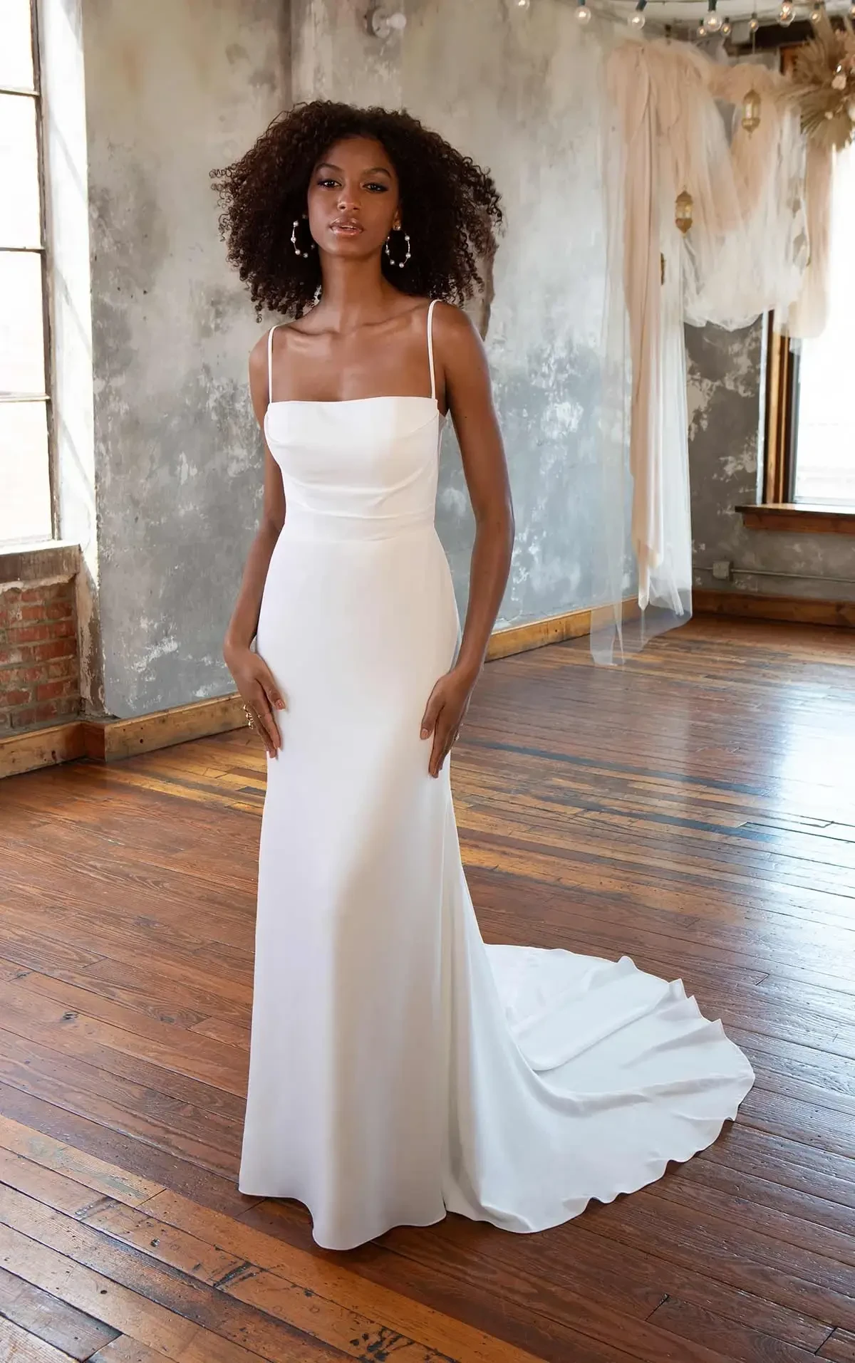 The Slip Wedding Dress Trend: Why Less Is Suddenly the Most Romantic Thing You Can Wear. Mobile Image