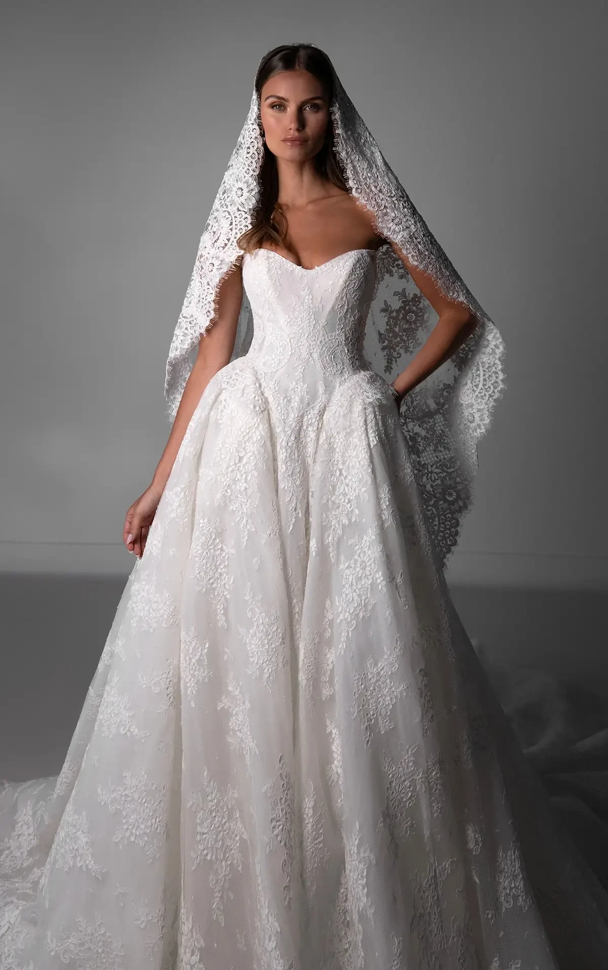 Chantilly Lace Wedding Dresses: The Romantic Trend Brides Can’t Stop Thinking About. Desktop Image