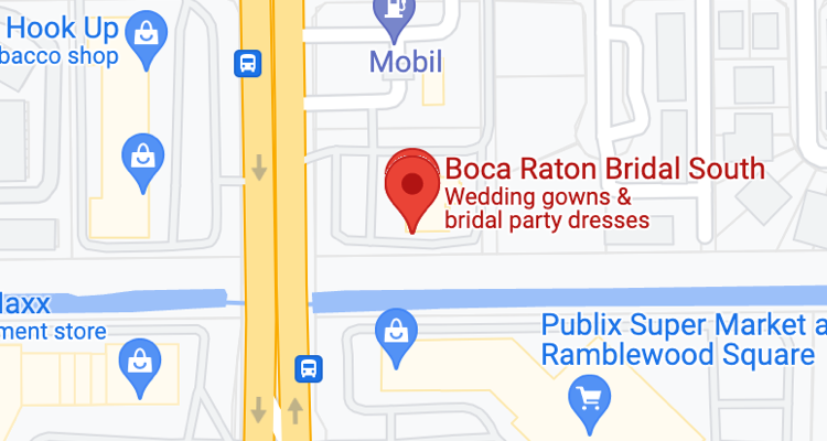 Boca Raton Bridal South location. Mobile image
