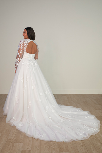 Stella York Style #SY8126 #8 (IV-IV) Ivory Lace and Tulle over Ivory Gown thumbnail