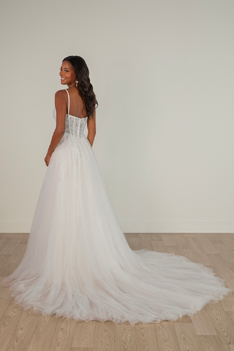 Stella York Style #SY8114 #3 (IV-BC) Ivory Lace Tulle and Regal Organza over Biscotti Gown thumbnail