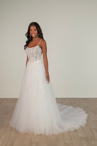 Stella York Style #SY8114 #1 (IV-BC) Ivory Lace Tulle and Regal Organza over Biscotti Gown thumbnail