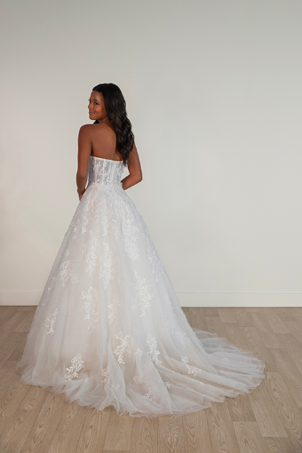 Stella York Plus Style #SY8073 #1 (IV-IV) Ivory Lace Tulle and Regal Organza over Ivory Gown thumbnail