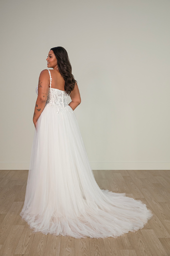 Stella York Style #SY8113 #4 default (IV-IV) IVORY LACE AND FRENCH TULLE OVER IVORY GOWN thumbnail