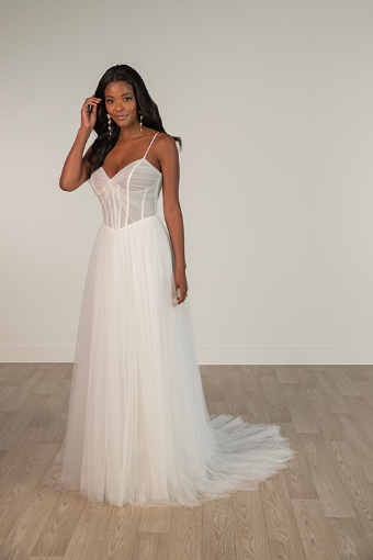 Stella York Style #SY8113 #2 (IV-IV) IVORY LACE AND FRENCH TULLE OVER IVORY GOWN thumbnail