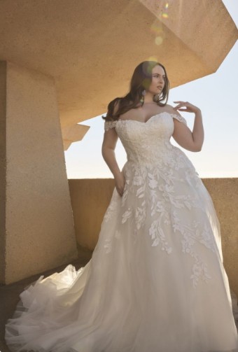 Casablanca Bridal Style #2618CFB-  Larissa #0 default SB/N/DW thumbnail