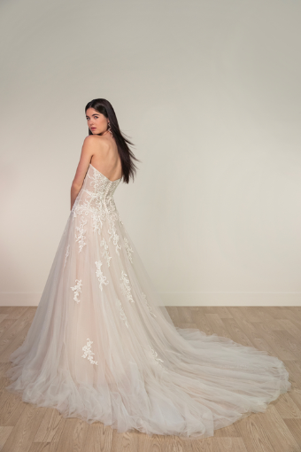 Stella York Style #SY8205 #1 (IV-BC) Ivory Lace and Tulle over Biscotti Gown thumbnail