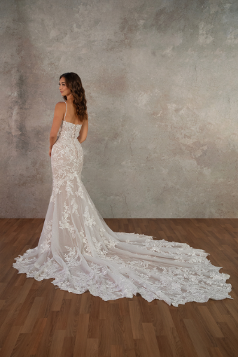 Essense of Australia Plus Style #D4344 #1 (IV-IV) Ivory Lace and Tulle over Ivory Gown thumbnail