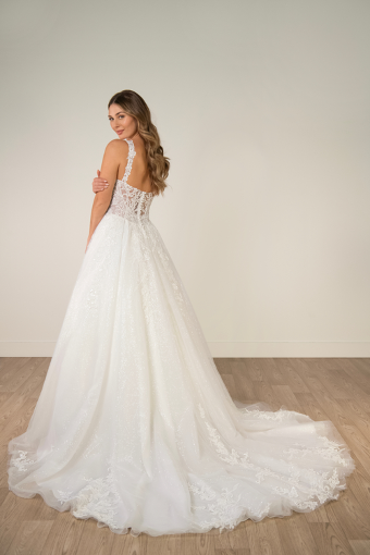 Stella York Plus Style #SY8314 Unlined #1 (IV-IV) Ivory Lace and Tulle over Ivory Gown thumbnail