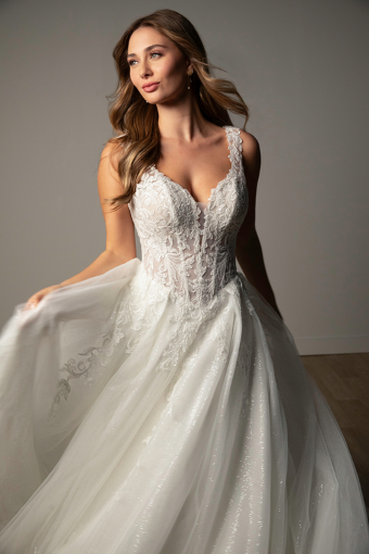 Stella York Plus Style #SY8314 Unlined #2 default (IV-IV) Ivory Lace and Tulle over Ivory Gown thumbnail