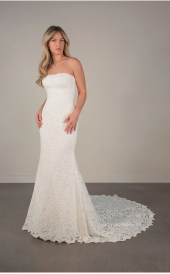 Oxford Style #PA1396 #0 default (IV-IV) IVORY LACE OVER IVORY GOWN thumbnail