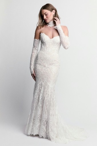 Wtoo by Watters Style #Santi w/sleeves #0 default Ivory/Blush thumbnail