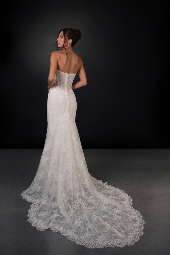Martina Liana Style #ML2010 - Dress Only #3 (IV-IVR) Ivory Lace and Tulle over Ivory Gown thumbnail
