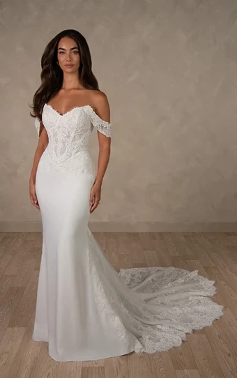 Essense of Australia Style #D4621 #0 default Ivory thumbnail