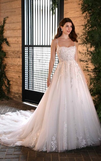 Essense of Australia Style #D3386 - with sparkle & glitter detail #0 default Iv thumbnail