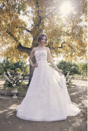 Casablanca Bridal Style #2534 - Dress only #0 default Champagne/Nude/Ivory thumbnail